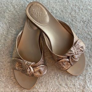 Vince Camuto Knotted Slides
